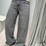 Wide Leg Jeans See See Sparkle