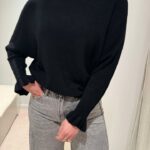 Bat Sweater Ruffle